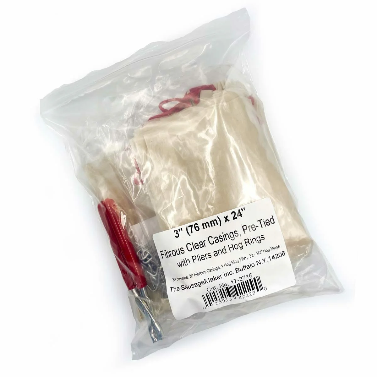 76mm Clear Fibrous Casing Kit - Image 6