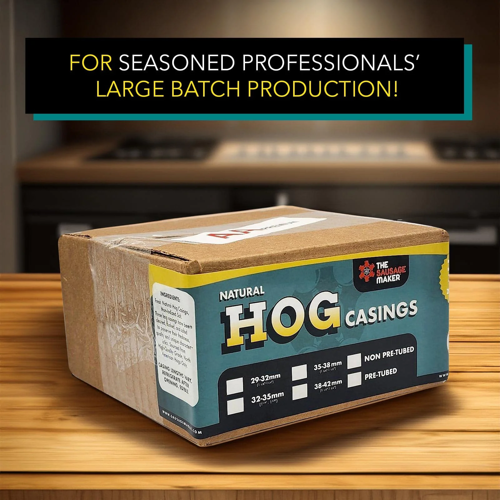 Premium Natural Hog Casings 29-32mm - Image 3